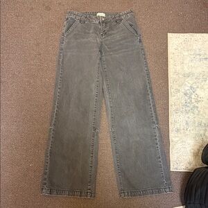 PacSun Charcoal Wide Leg Women's Jeans